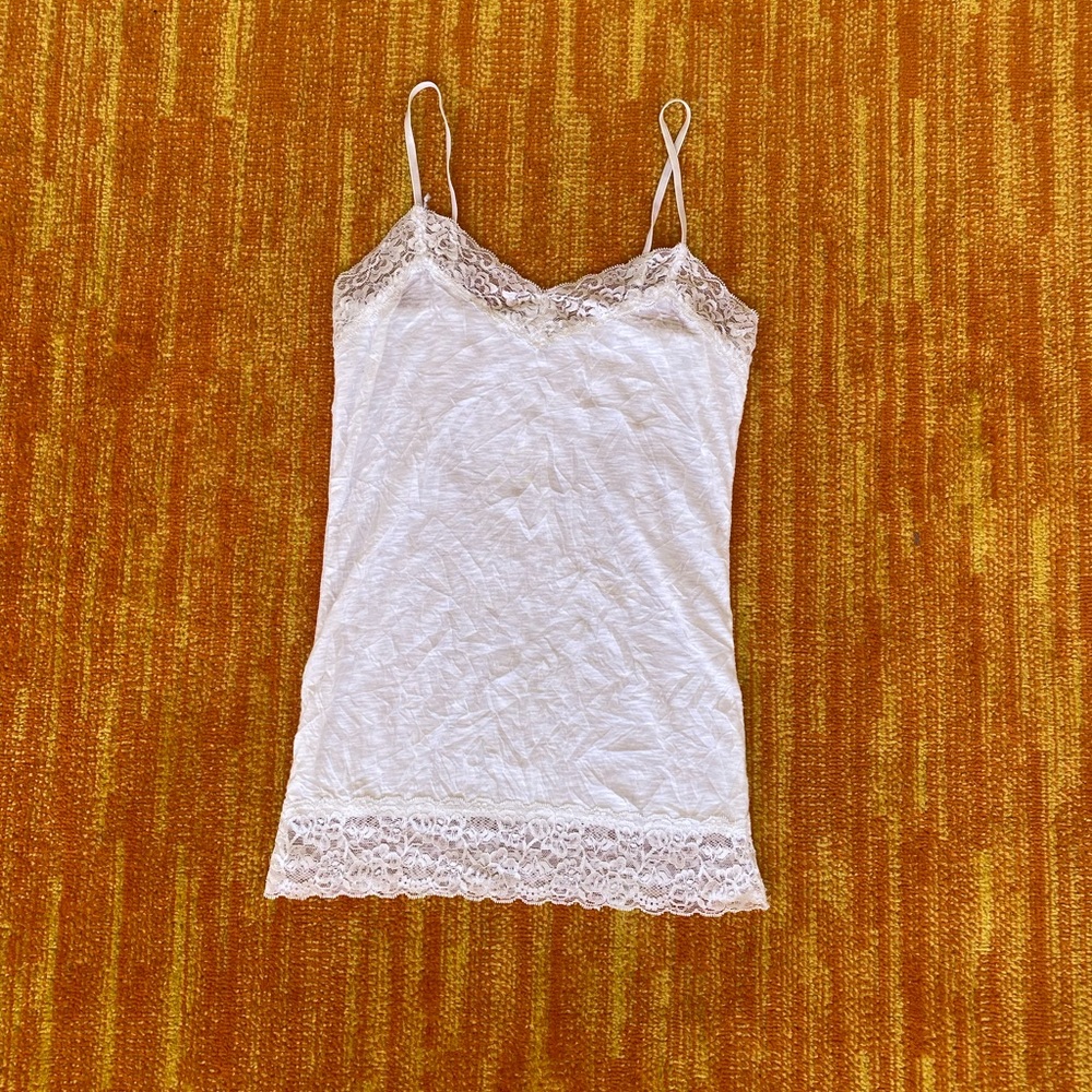 ❗️SOLD❗️One Step Up white tank